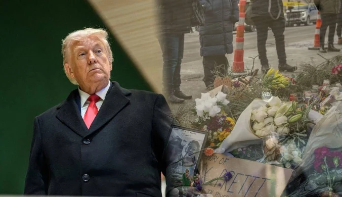 Nowy ruch administracji, Trump ogłasza. W tle strzelanina w Minneapolis