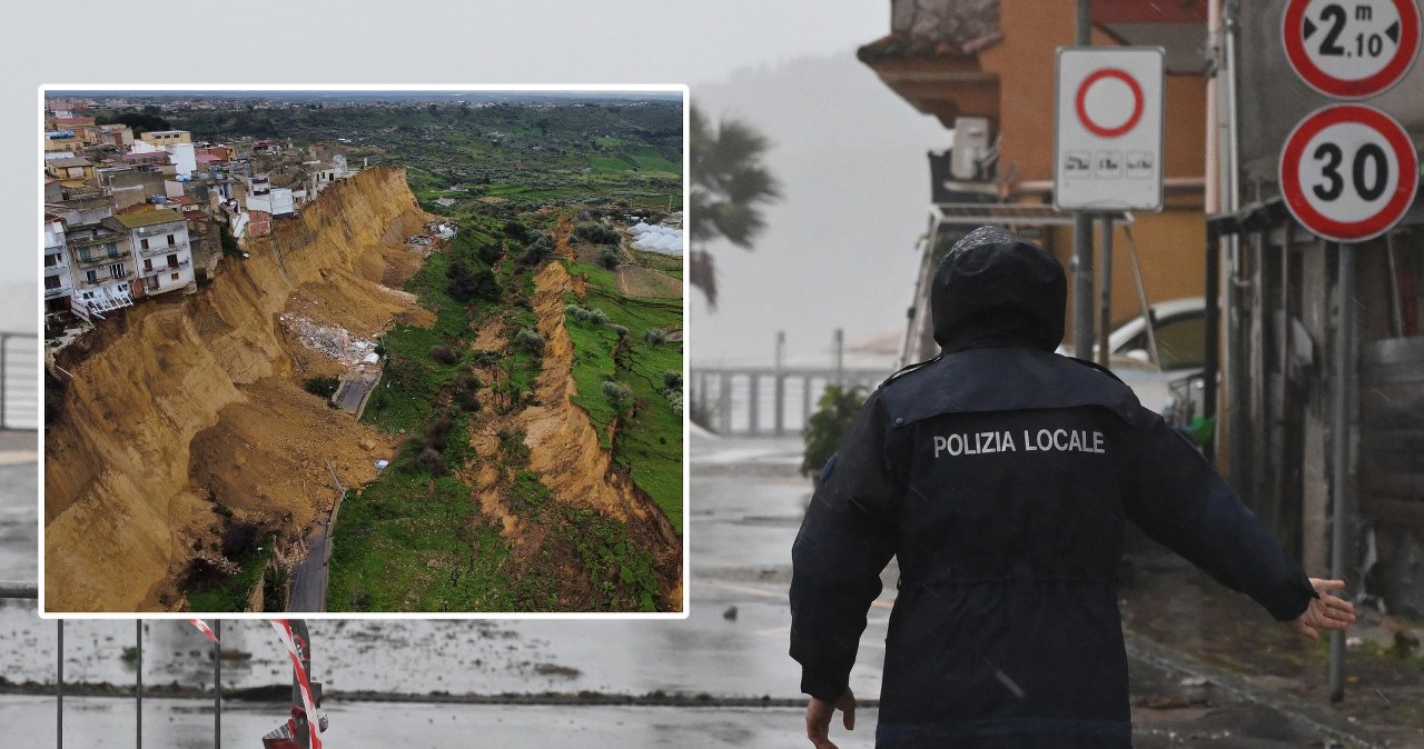 Dramatyczna sytuacja na europejskiej wyspie. Domy zawisły nad przepaścią