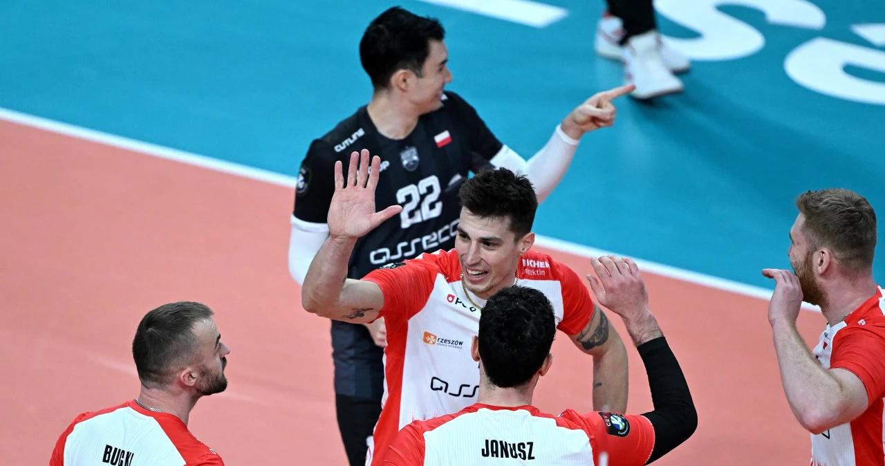 SVG Luneburg - Asseco Resovia Rzeszów w siatkarskiej Lidze Mistrzów. Relacja na żywo Relacja