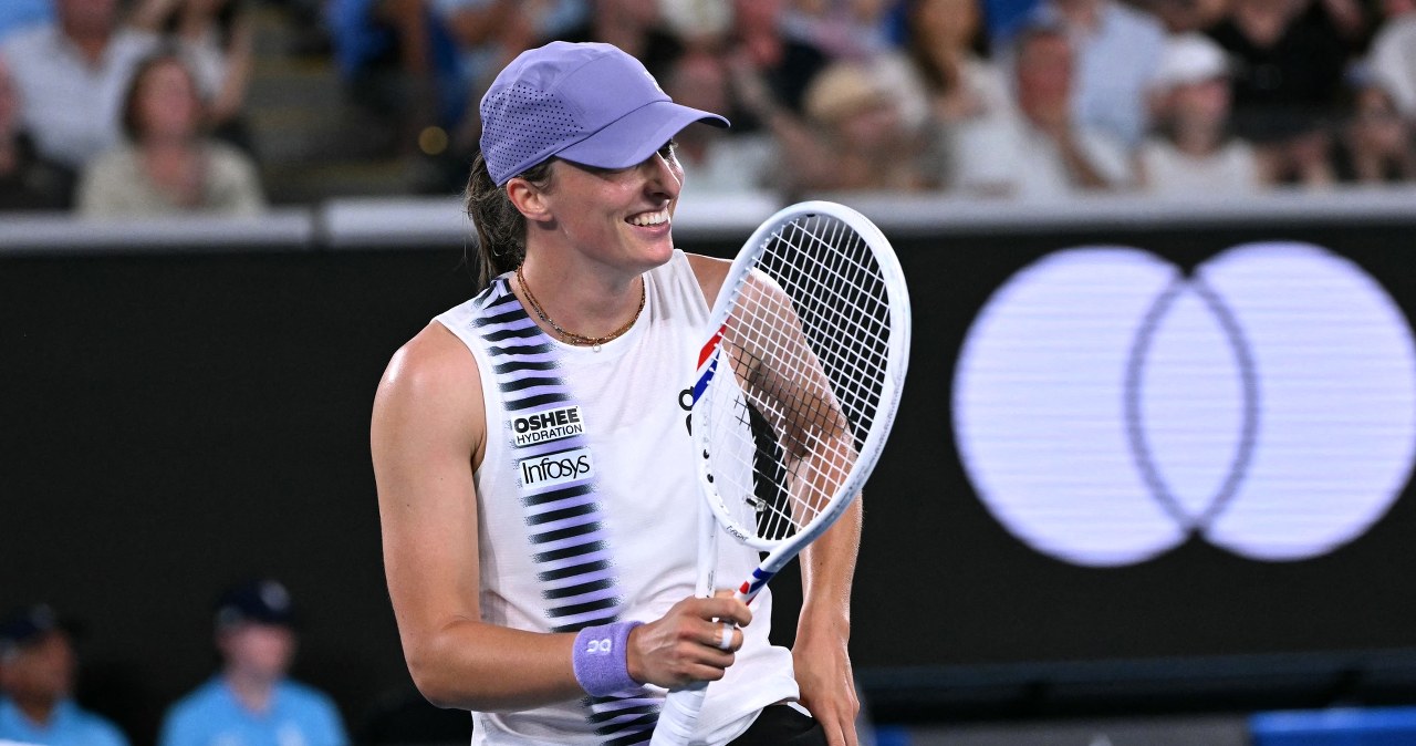 Iga Świątek już dawno podjęła decyzję. Teraz dała popis na Australian Open