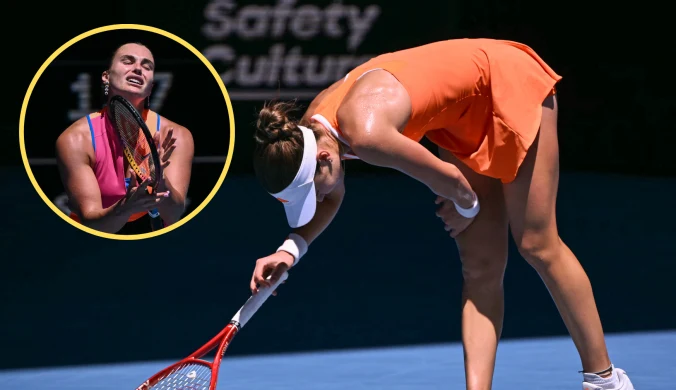 Demolka w meczu Sabalenki, później komunikat. Wynik schodzi na dalszy plan