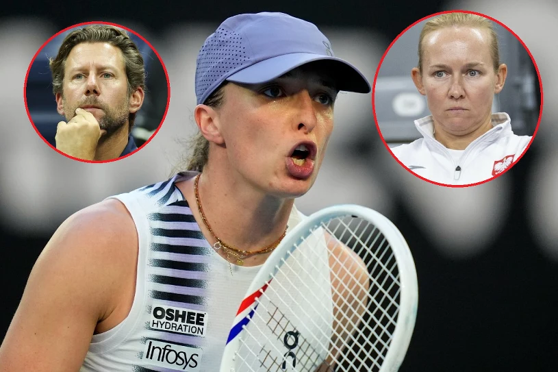 Fissette chciał pomóc Świątek, nagle wtrąciła się Abramowicz. "Niepojęte"