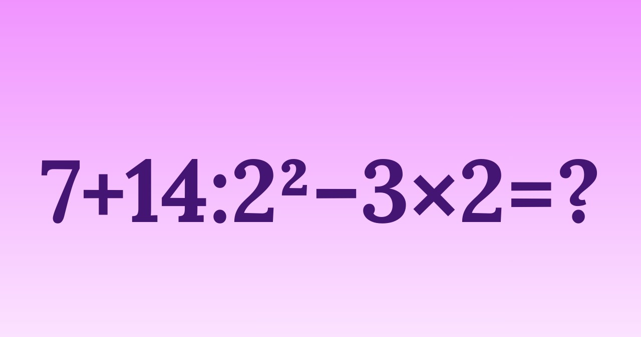 To zadanie wygląda na proste. Mało kto podaje poprawny wynik