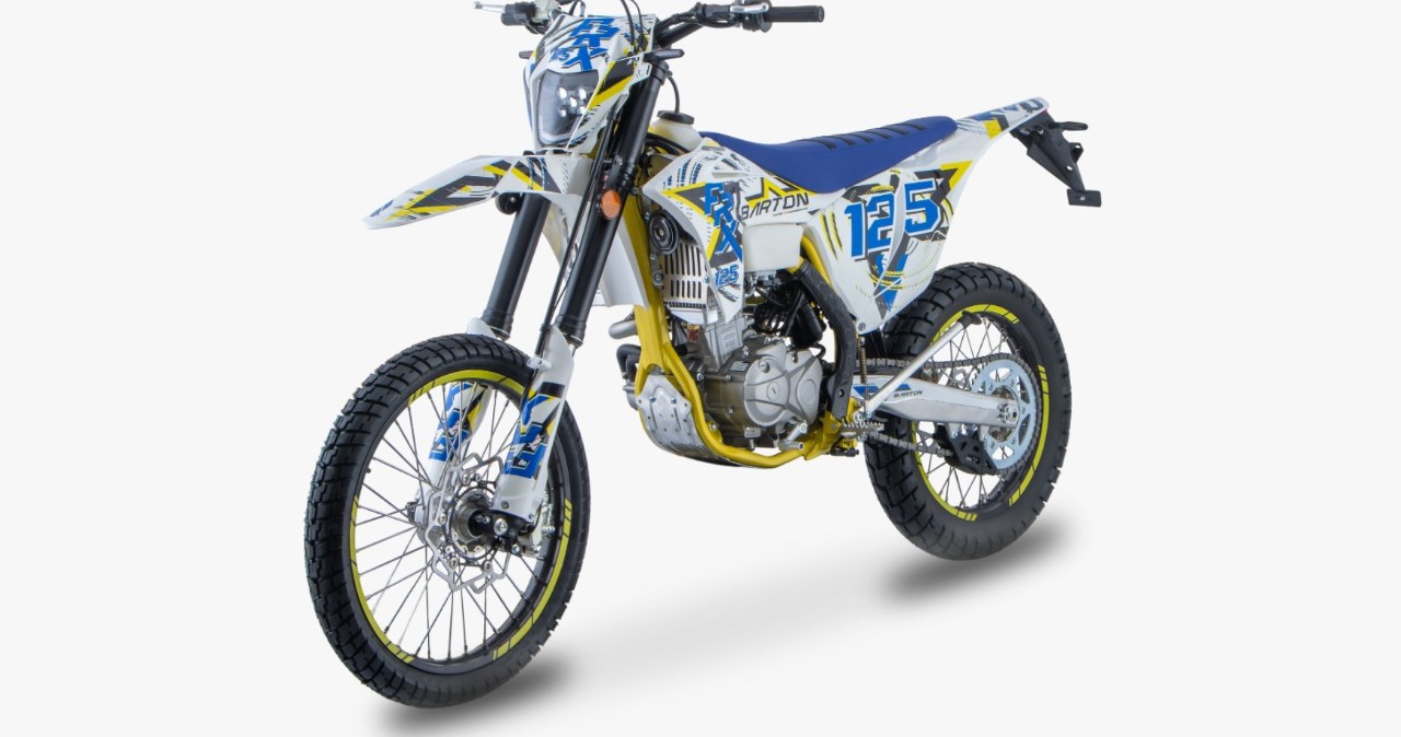 Barton FRX 125. Najtańsze enduro na kat. B z homologacją?