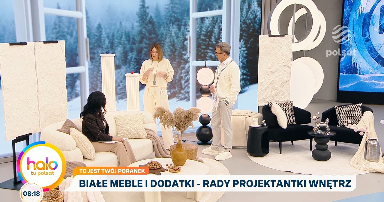 halo tu polsat - kolor roku Pantone 2026 we wnętrzach