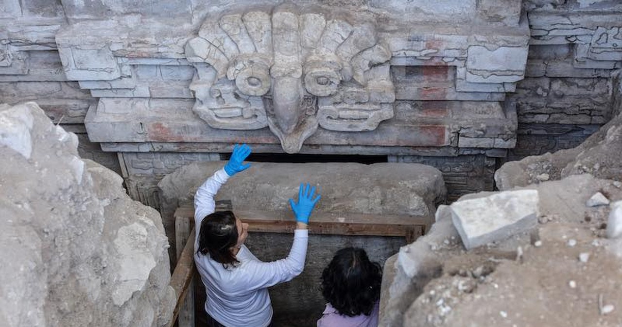 Odkryli 1400-letni grobowiec Zapoteków. "Przykład starożytnej potęgi"