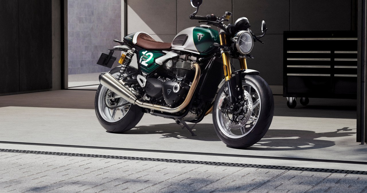Limitowany cafe racer Triumpha. Speed Twin 1200 w specjalnej edycji