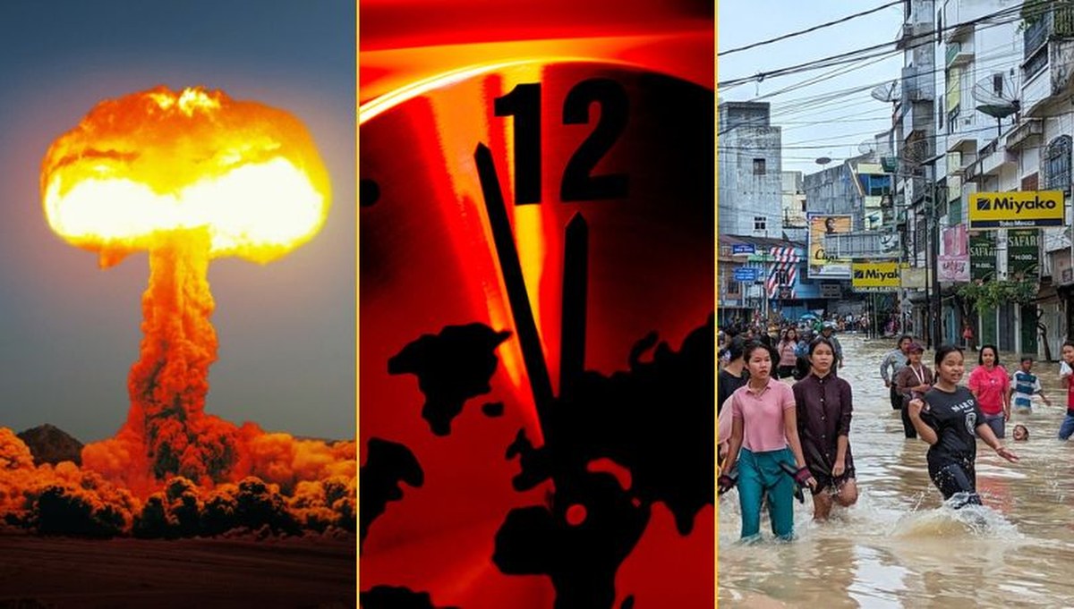 Ludzkość 85 sekund od zagłady. Przesunięto wskazówki zegara