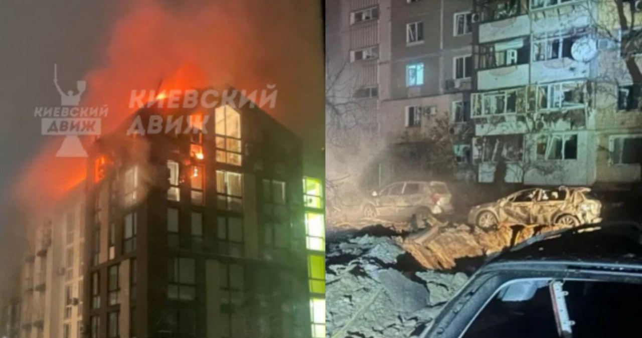 Tragiczne doniesienia z Ukrainy. Ludzie pod gruzami, wieżowiec w ogniu