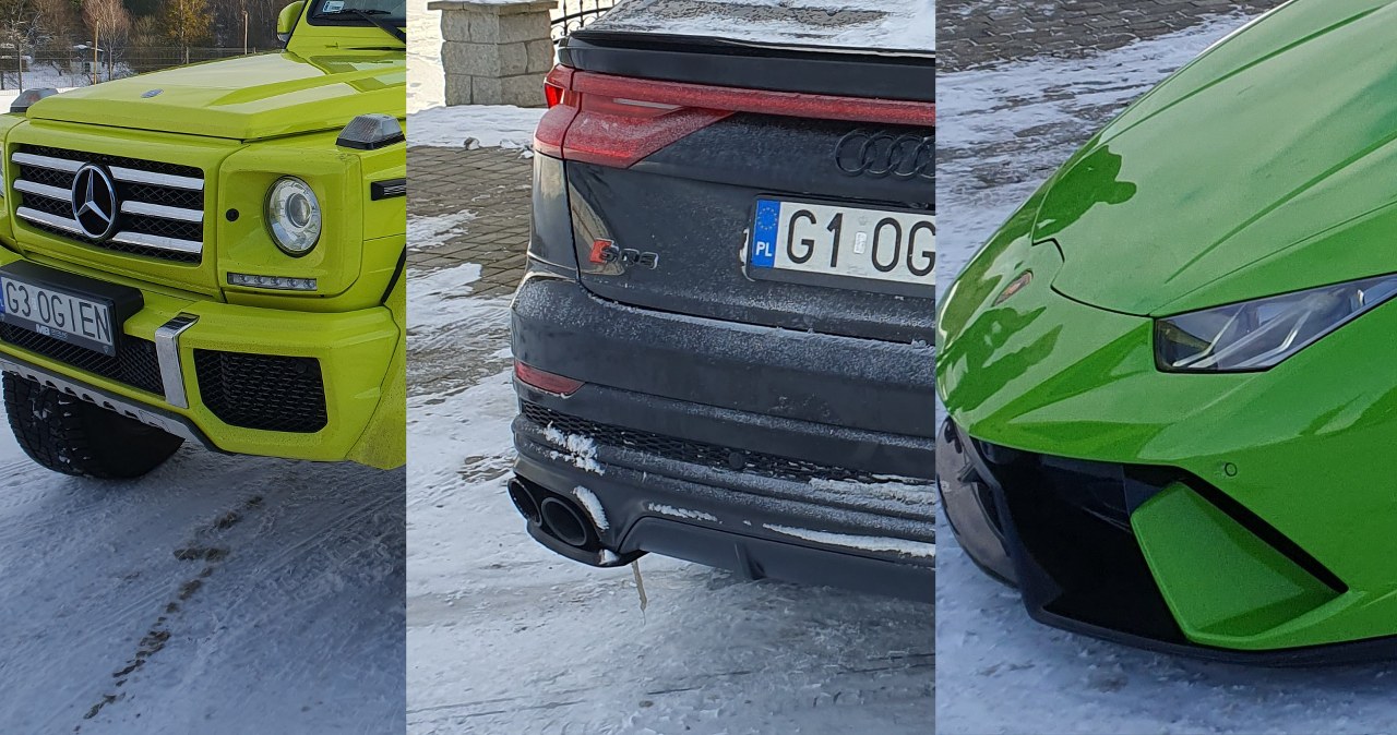 Garaż marzeń z urzędu skarbowego. Lamborghini, G Klasa i SQ8 na sprzedaż