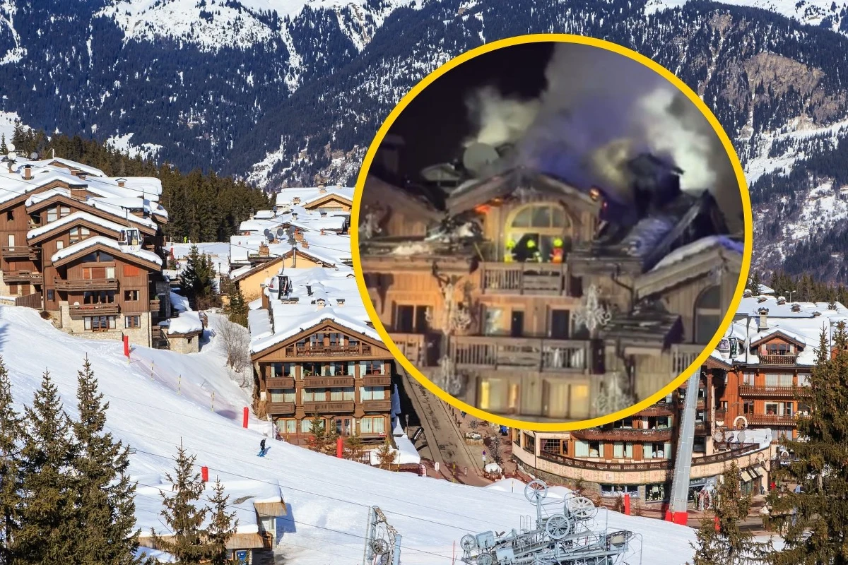 Dziesiątki osób zostało ewakuowanych po pożarze, który wybuchł w pięciogwiazdkowym hotelu w ośrodku narciarskim Courchevel w Alpach Francuskich. Nikt nie został poszkodowany. 