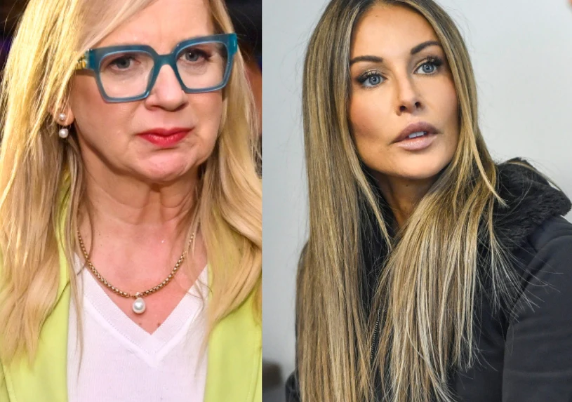 Rozenek po tym pytaniu od Rogalskiej nie wytrzymała. "Dziwi mnie to"