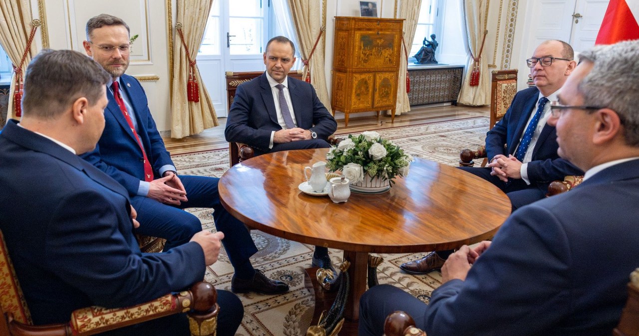 Rozmowy o KRS w Pałacu Prezydenckim. Nawrocki spotkał się z sędziami