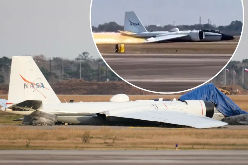 Dramatyczne lądowanie NASA. "Ślizgał się na brzuchu"