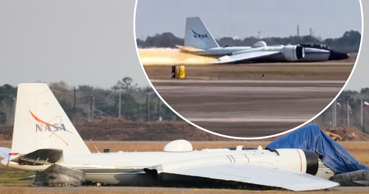 Dramatyczne lądowanie NASA. "Ślizgał się na brzuchu"