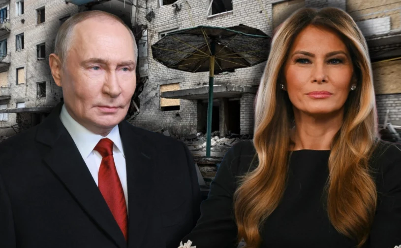 Melania Trump negocjuje z Putinem. Chodzi o Ukrainę, "trwają rozmowy"