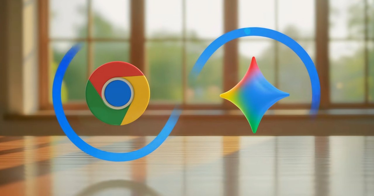 Google Gemini przejmuje kontrolę nad przeglądarką Chrome