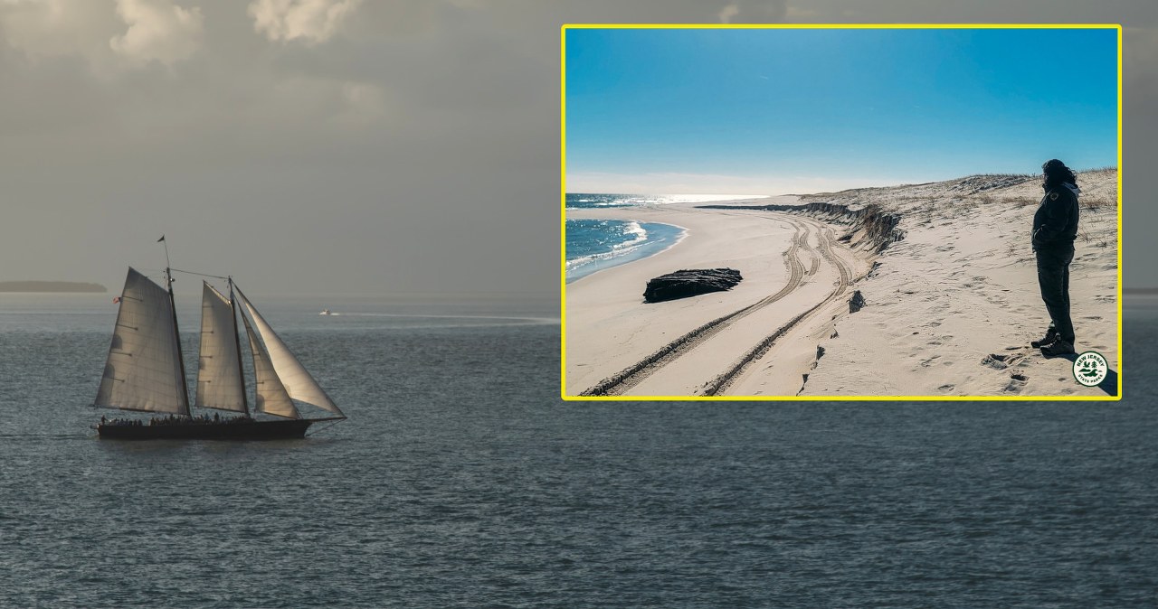 Zatonął 136 lat temu. Wiatr i morskie fale odkryły wrak statku