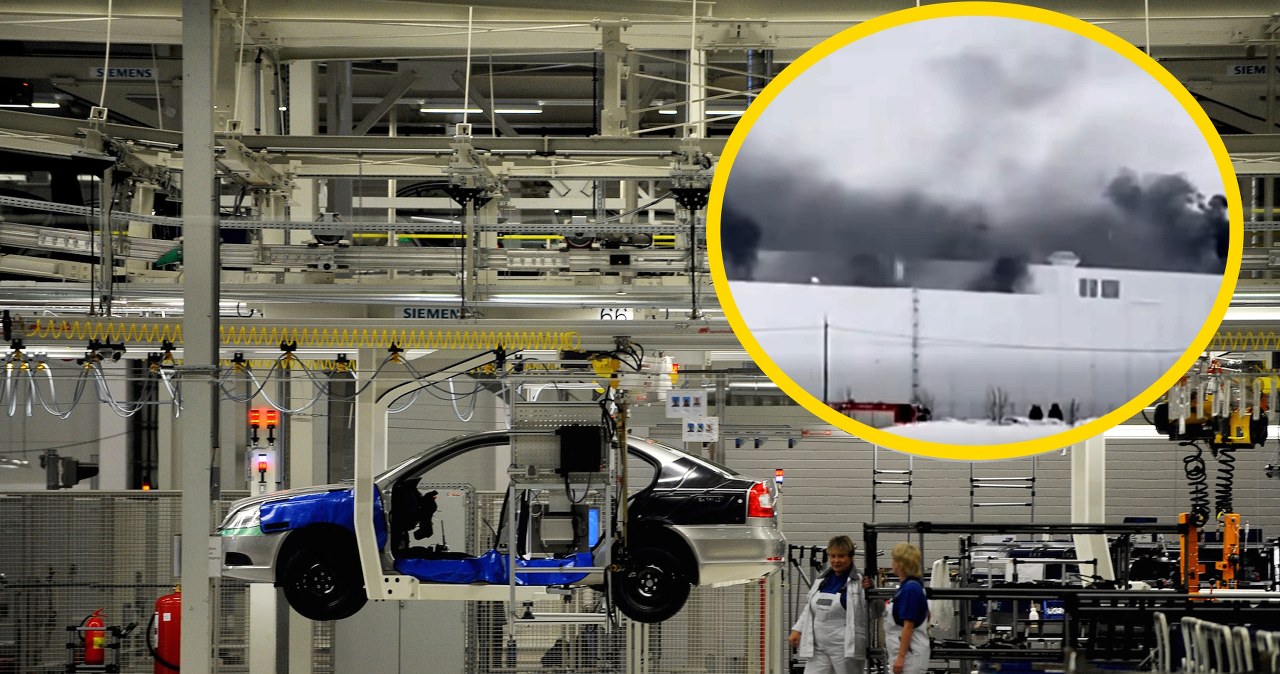 Rosjanom spłonęła fabryka samochodów. Przerabiali w niej chińskie auta