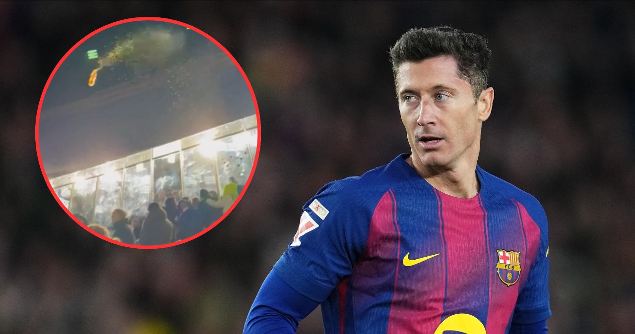 Skandal tuż nad głową Lewandowskiego. To mogło zakończyć się tragedią