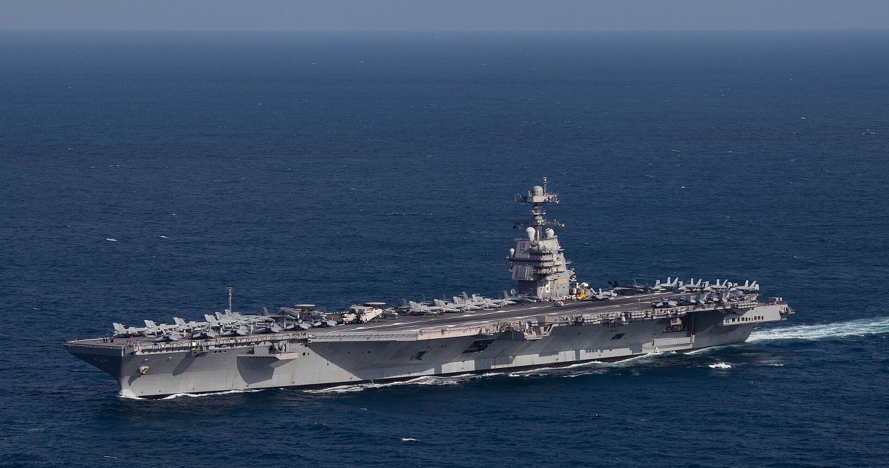 Amerykanie mają kolejny lotniskowiec klasy Ford. To największe okręty na Ziemi