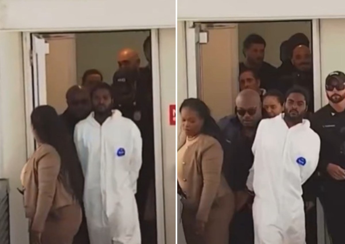 Nieobyczajne zachowanie podejrzanego po zatrzymaniu. Wszystko się nagrało