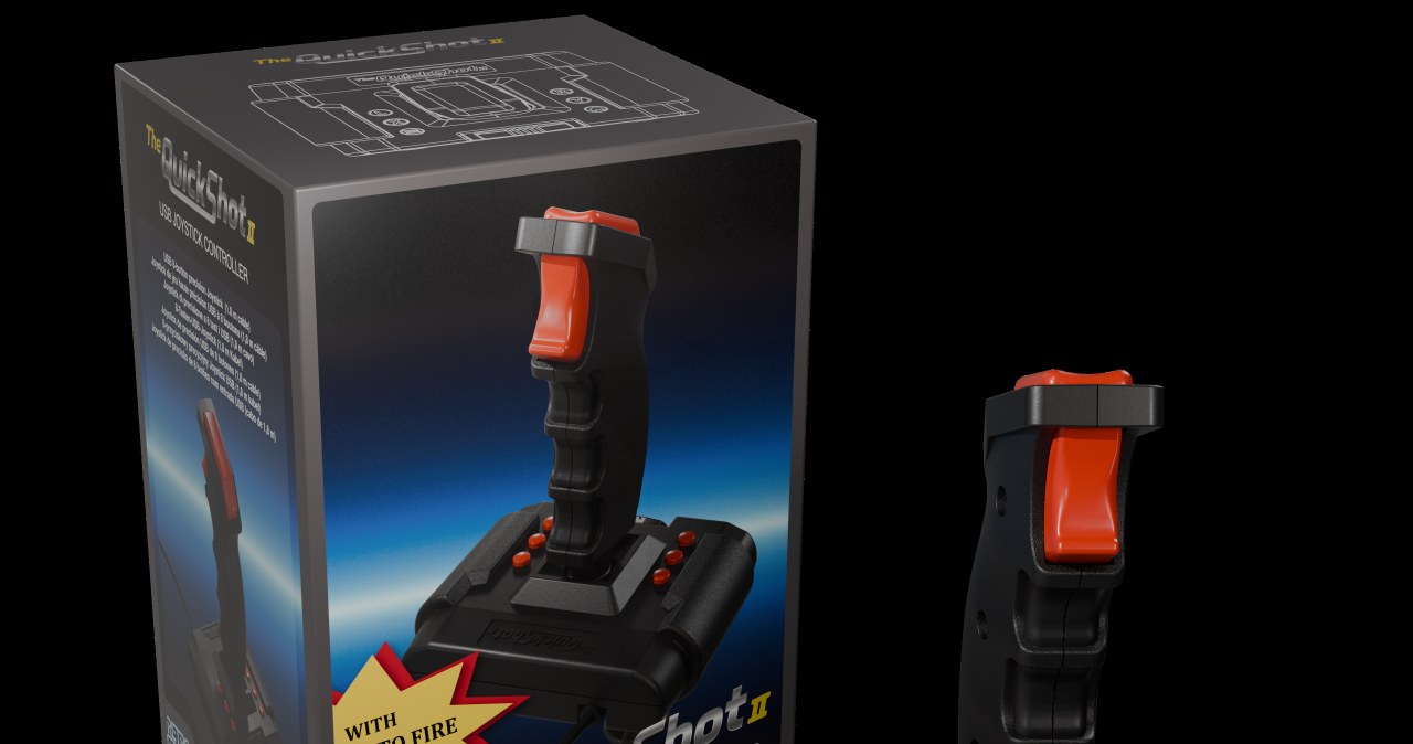 Nowoczesna reinterpretacja legendarnego joysticka z lat 80. powraca!