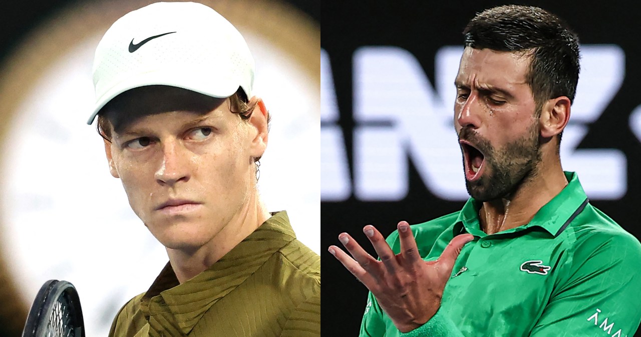 Alcaraz czekał na ruch Sinnera. Djoković wszedł do gry. Pięć setów