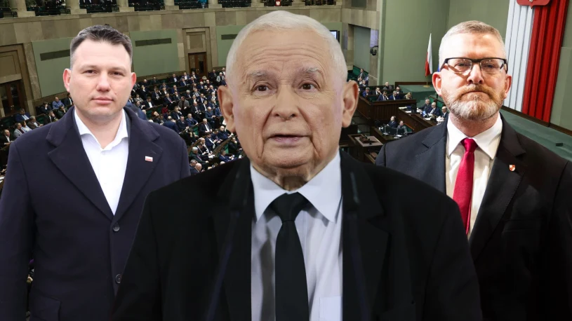 Braun wyraźnie zyskuje, PiS ze stratą. Najnowszy sondaż