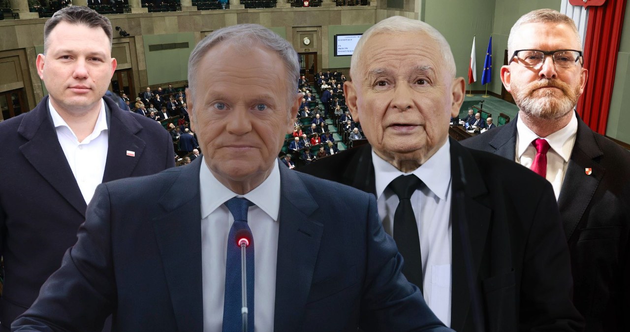 PiS i KO tracą, zyskuje Braun. Najnowszy sondaż