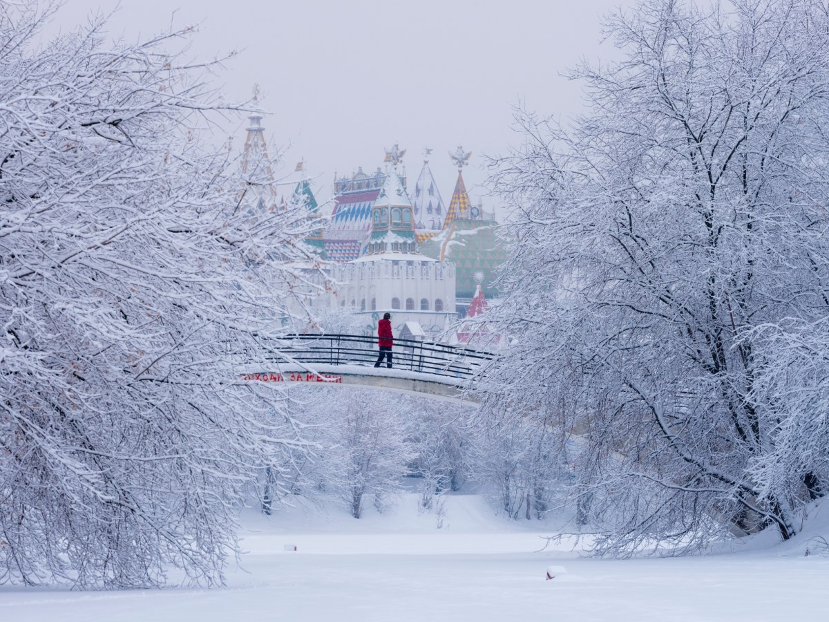 Moskwa pod śniegiem. Takiej zimy nie było od 200 lat