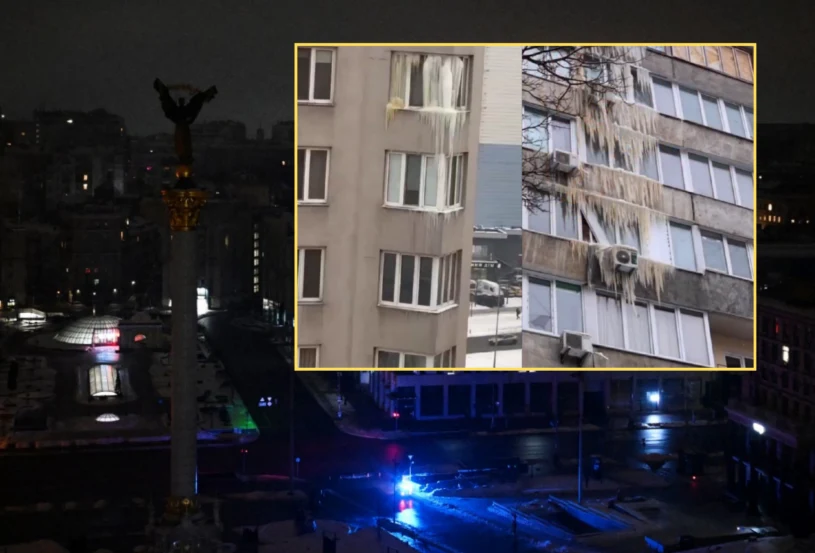 Walczą z Rosją i uderzeniem zimy. Wstrząsające sceny w Kijowie