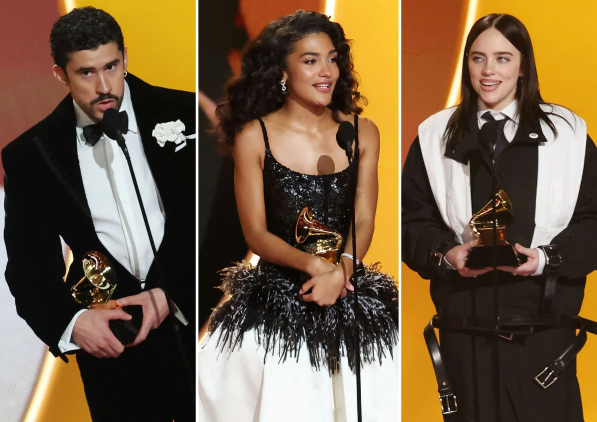 Bad Bunny na rozdaniu nagród Grammy w Los Angeles odniósł się do polityki migracyjnej Donalda Trumpa. "Zanim podziękuję Bogu, powiem jedno: ICE, wynoście się" - powiedział artysta, nawiązując do amerykańskich funkcjonariuszy służb imigracyjnych, którzy zastrzelili dwie osoby w Minneapolis. Politycznych przemówień było więcej.