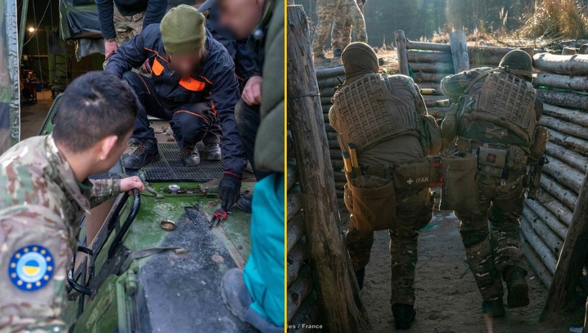 Так украинские солдаты тренируются в Польше. Киев сообщает