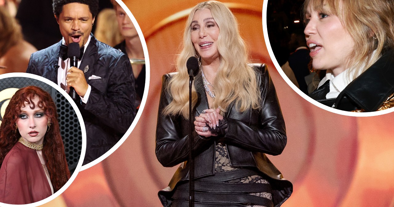 Nagość, drwiny z prezydenta i wpadka Cher. Co działo się na gali Grammy?