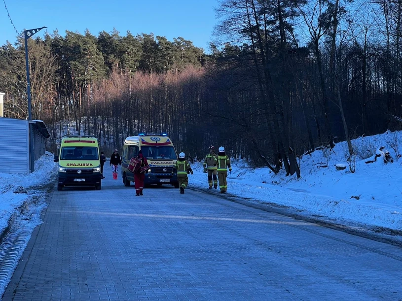 10-latek stracił panowanie nad motocyklem. Dwie osoby z poważnymi obrażeniami