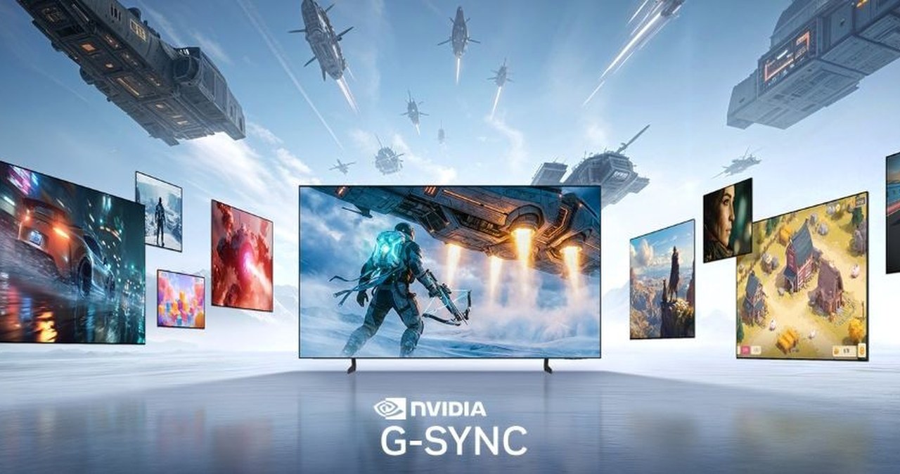 Telewizory i monitory Samsung OLED 2026 z obsługą NVIDIA G-SYNC