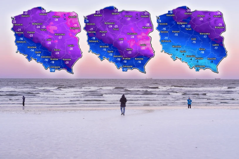 Apogeum mrozów zbliża się nieubłaganie. Poczujemy tchnienie Arktyki