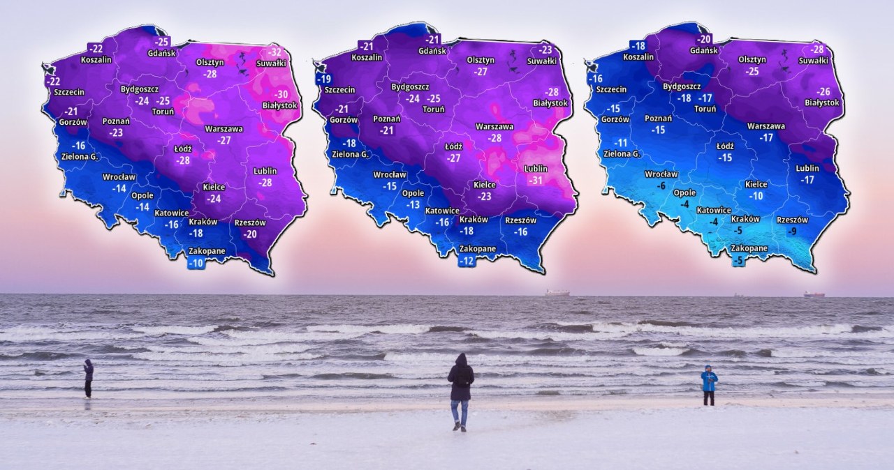 Apogeum mrozów zbliża się nieubłaganie. Poczujemy tchnienie Arktyki