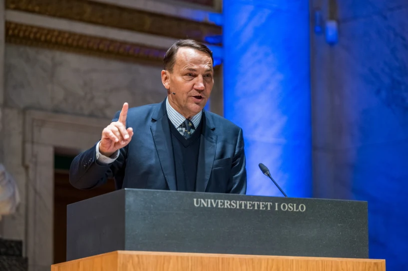 "Stanowią zagrożenie dla Bałtyku". Sikorski apeluje do sojusznika