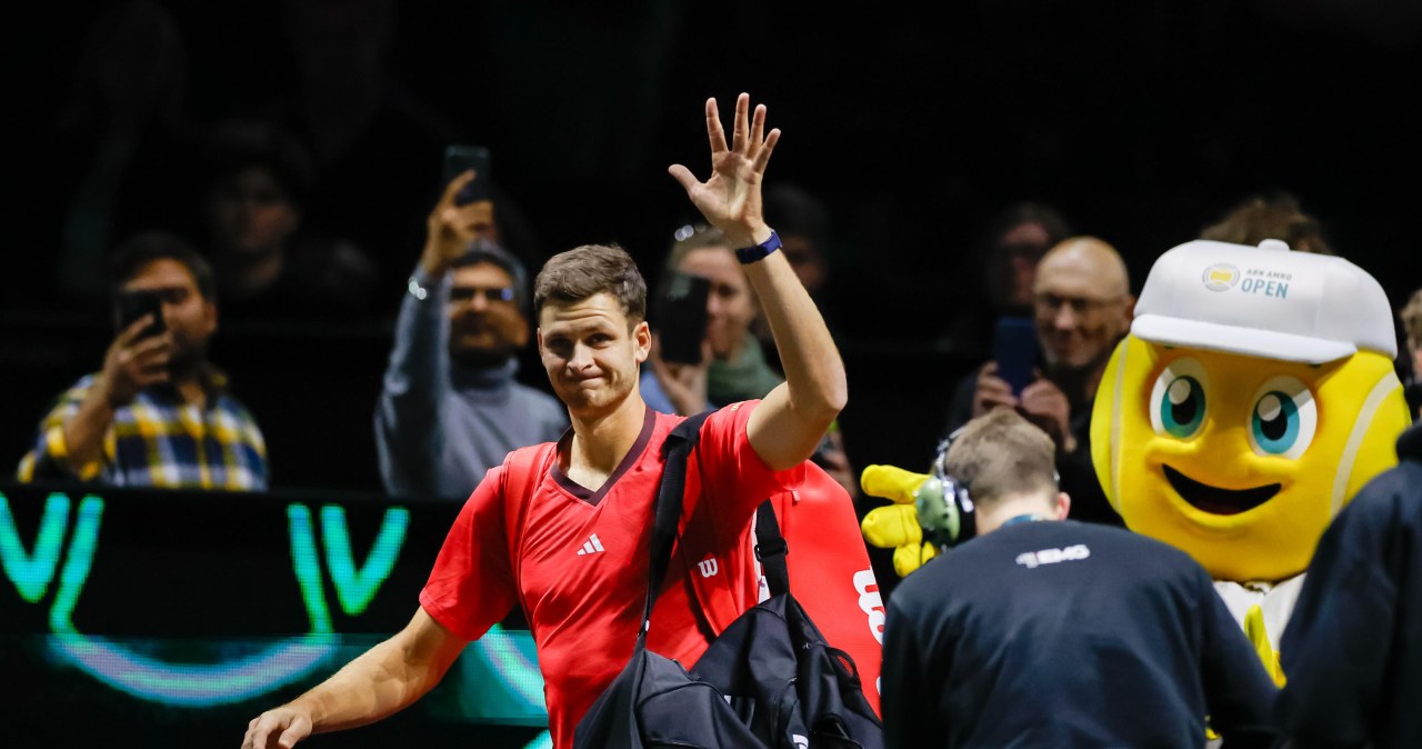 27 asów w meczu Hurkacza. Rozstawiony zawodnik odpadł w ATP Montpellier