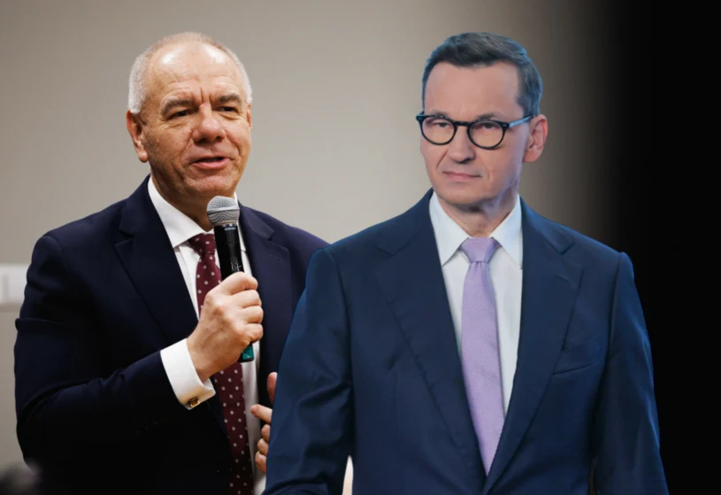"Mam dwa słowa". W PiS buzuje, Morawiecki odpowiada na zaczepkę Sasina
