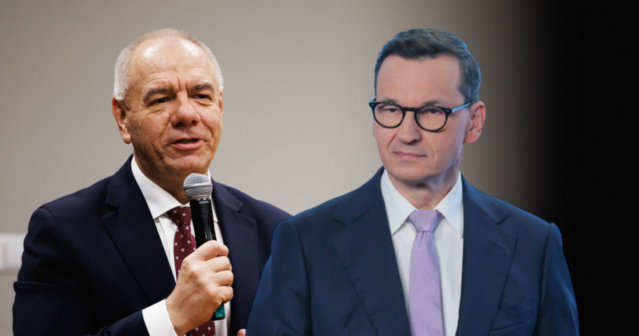 "Mam dwa słowa". W PiS buzuje, Morawiecki odpowiada na zaczepkę Sasina