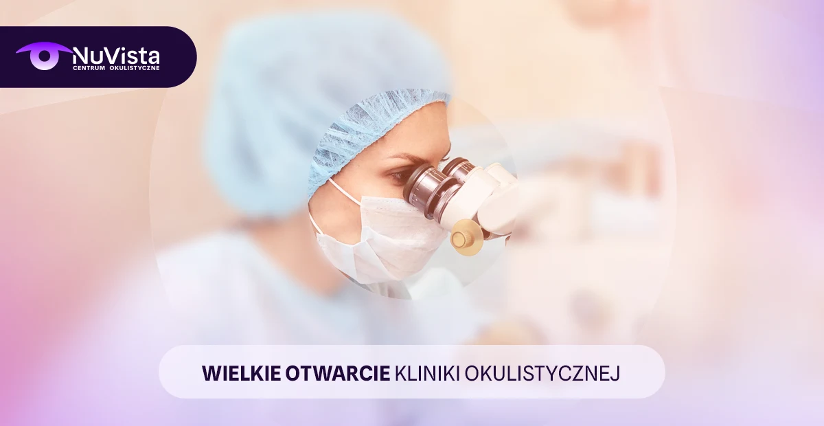 NuVista to nowe centrum okulistyczne na warszawskim Ursynowie, przy stacji metra Stokłosy, w którym pacjenci od drugiej połowy lutego 2026 r. będą mieć dostęp do kompleksowej diagnostyki, różnych metod leczenia chorób oczu i korekcji wad wzroku. Zabiegi wykonywane będą z wykorzystaniem nowoczesnego sprzętu, w oparciu o wiedzę i doświadczenie.