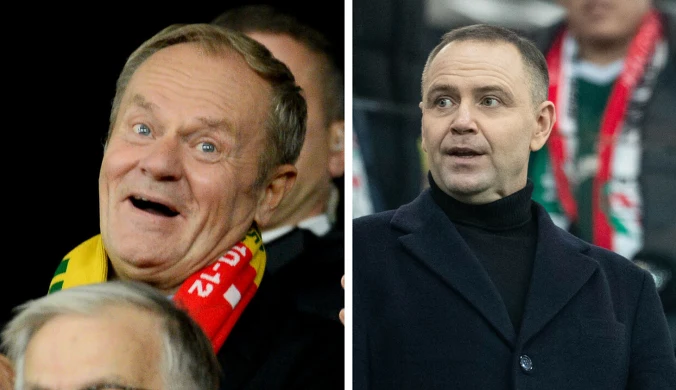 Kibice ryknęli do Nawrockiego. I uderzyli w Tuska. A teraz taka reakcja