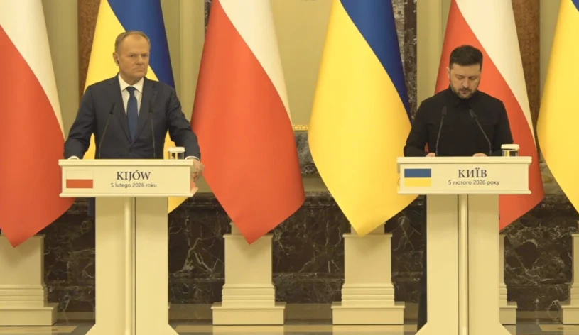 Tusk spotkał się z Zełenskim. "Nie musimy nikogo zapewniać"