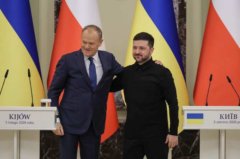 Tusk spotkał się z Zełenskim. "Nie musimy nikogo zapewniać"