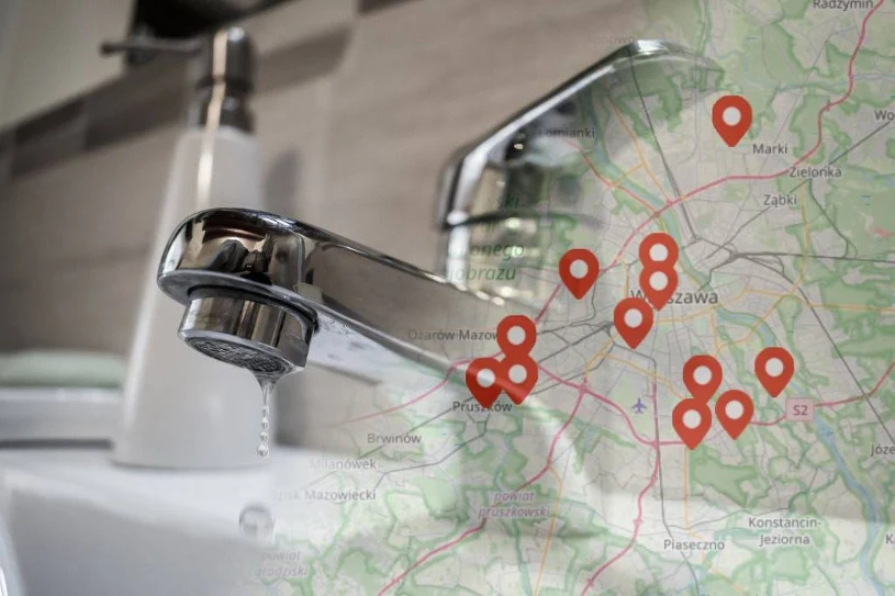 Poważna awaria w Warszawie. Problemy z dostępem do wody