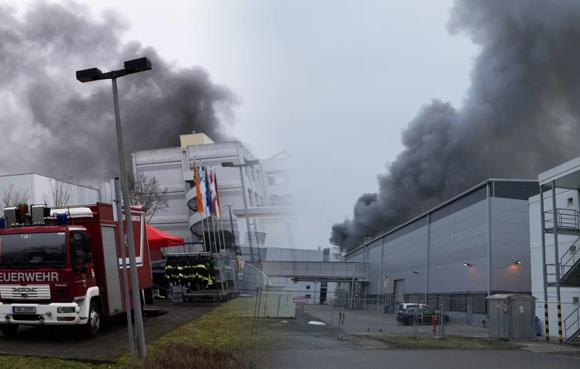 Pożar w niemieckim ośrodku badań jądrowych. Konieczna ewakuacja