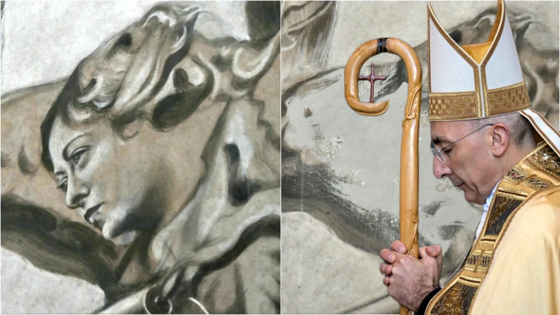 Sensacyjny fresk znika, autor się przyznaje. "Watykan mi kazał"